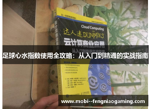 足球心水指数使用全攻略：从入门到精通的实战指南