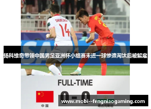 扬科维奇带领中国男足亚洲杯小组赛未进一球惨遭淘汰后被解雇