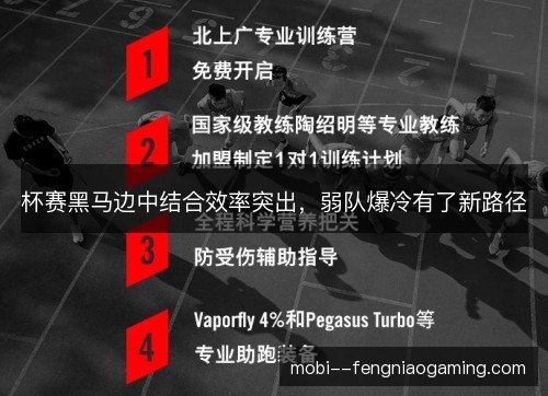 杯赛黑马边中结合效率突出,弱队爆冷有了新路径 杯赛黑马边中结合效率突出,弱队爆冷有了新路径